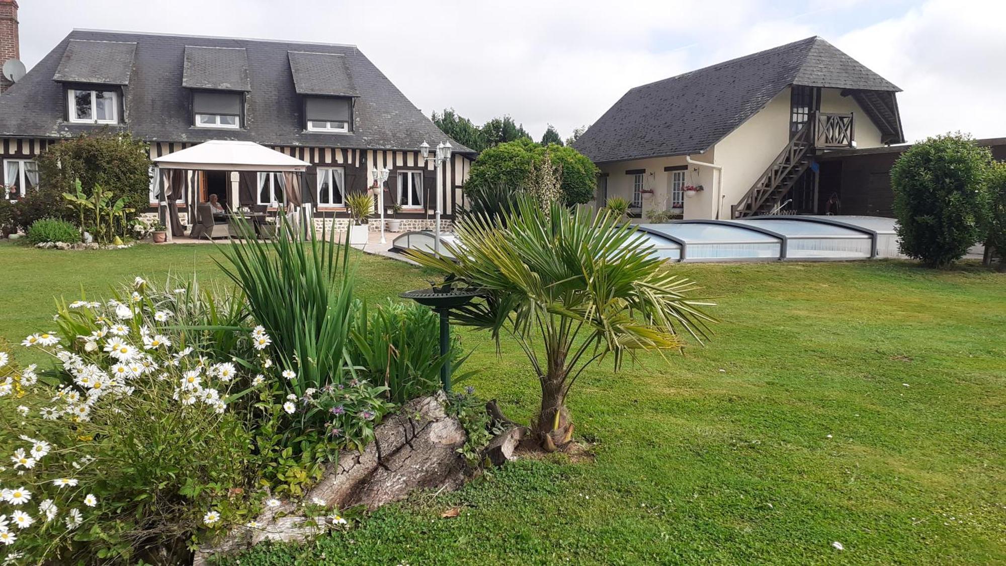 Bed and Breakfast Pressoir Les Campenottes Beuzeville Exterior foto